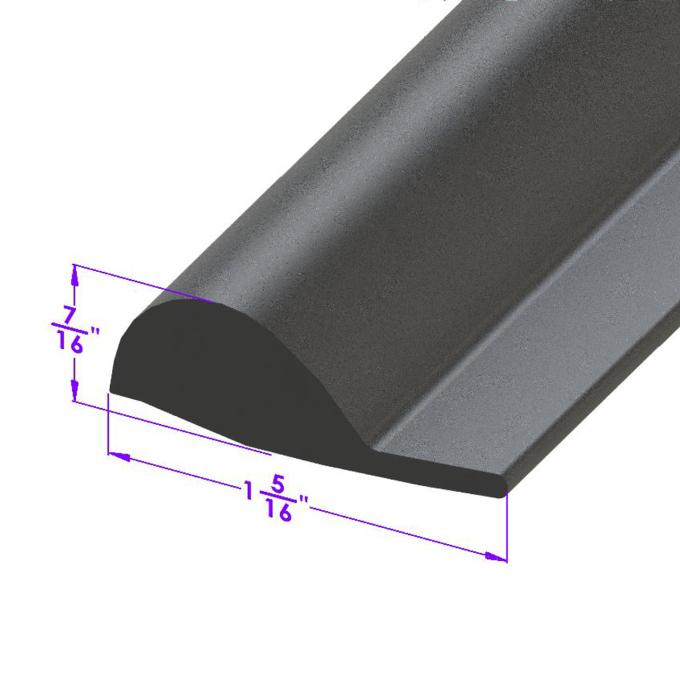Metro Moulded Parts 1955-1963 Mercedes-Benz 190SL Rear Center Hardtop Seal. Sold by the Foot LP 110-Z/FT