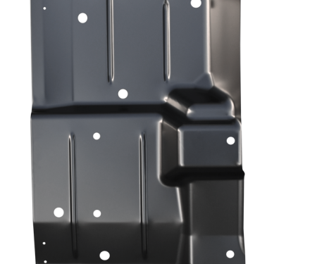 Key Parts '76-'95 Jeep CJ7 and YJ Wrangler Full Length Floor Pan, LH 0480-233