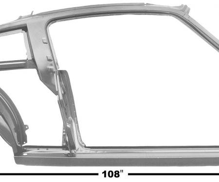 Ford Mustang - QuarterPanel And Door Frame Assembly, Fastback, Right, 1967-1968