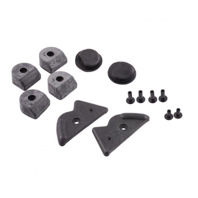 Dennis Carpenter Hood Bumper Kit - 1933-34 Ford Car   40-16761