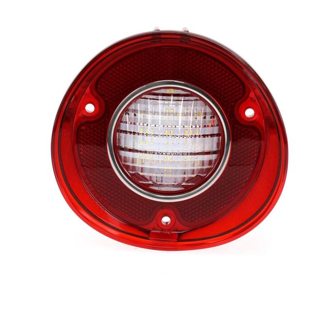 AMD Back-Up Lamp, 34 White LED, Stainless Bezel, LH, 72 Chevelle X955-3472-DL