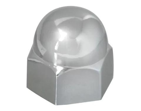KNS Accessories Chrome Steel Nut Covers 10100