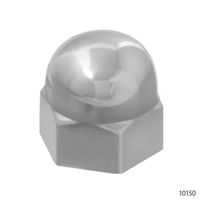 KNS Accessories Chrome Steel Nut Cover 10150