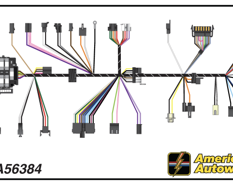 American Autowire 1975 Chevrolet Camaro Dash Harness CA56384