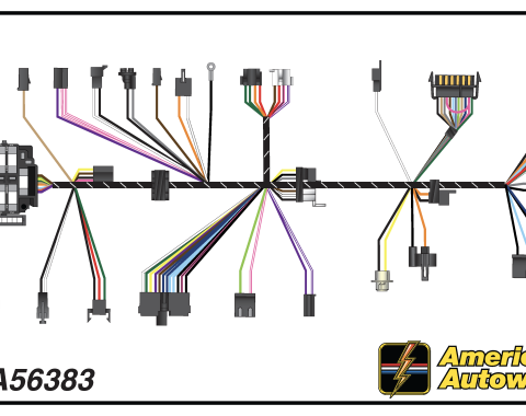 American Autowire 1975 Chevrolet Camaro Dash Harness CA56383