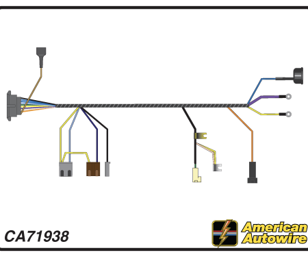 American Autowire 1967 Chevrolet Camaro Engine Harness CA71938