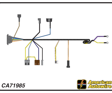 American Autowire 1967 Chevrolet Camaro Engine Harness CA71985