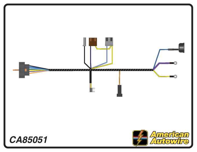 American Autowire 1968-1969 Chevrolet Engine Harness CA85051