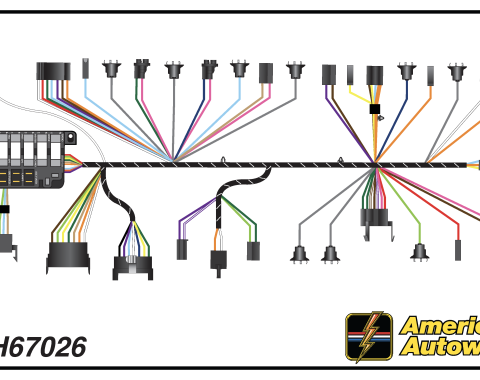 American Autowire 1966 Chevrolet Dash Harness CH67026
