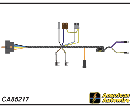 American Autowire 1968 Chevrolet Engine Harness CA85217