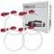 Oracle Lighting LED Halo Kit, Round Style, Red 2639-003