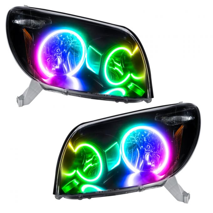 Oracle Lighting SMD Pre-Assembled Headlights, Black Bezel, ColorSHIFT 2.0 7118-333