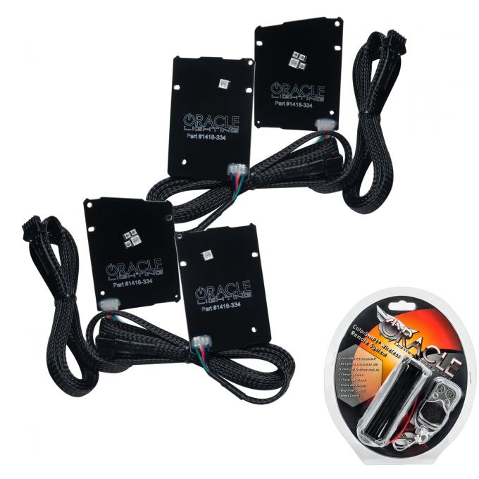 Oracle Lighting 2019-2021 Chevrolet Camaro LS/LT ColorSHIFT RGB+A Headlight DRL Upgrade Kit 1418-330