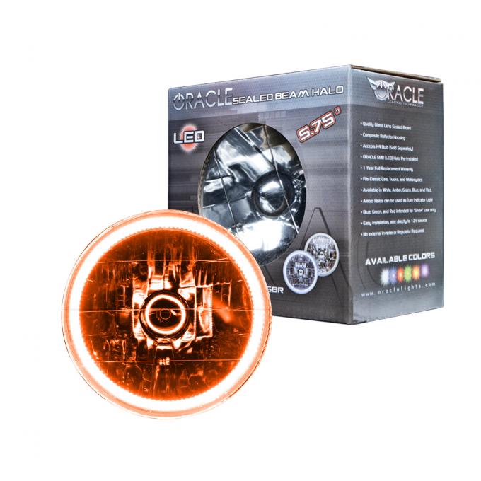Oracle Lighting Pre-Installed Lights 5.75 in. Sealed Beam, Amber 6904-005