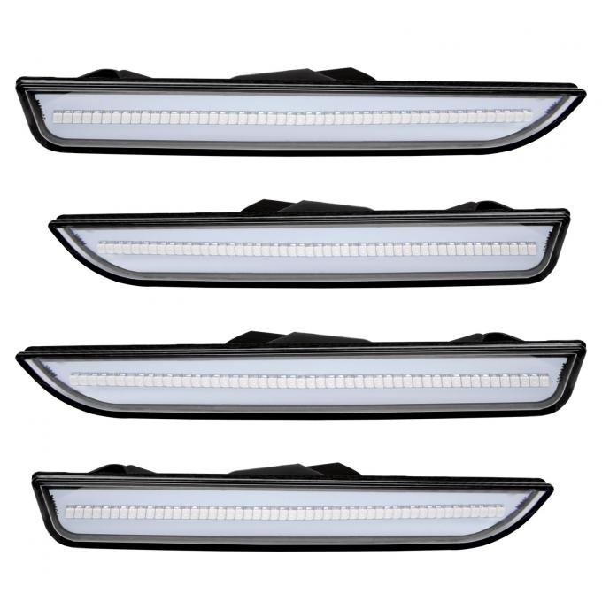Oracle Lighting Concept Sidemarker Set, Clear, No Paint 9700-019