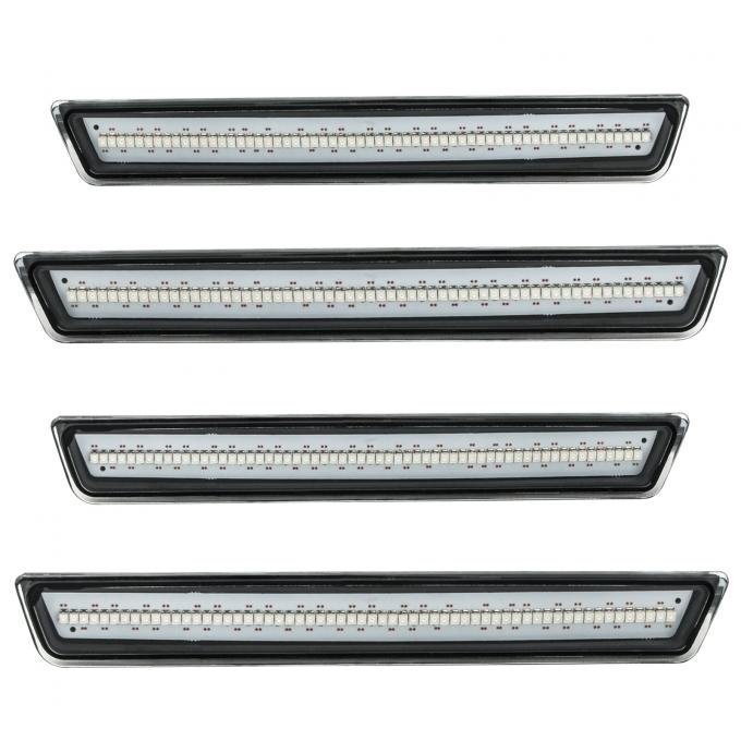 Oracle Lighting Concept Sidemarker Set, Clear, Octane Red (PRV) 9860-PRV-C