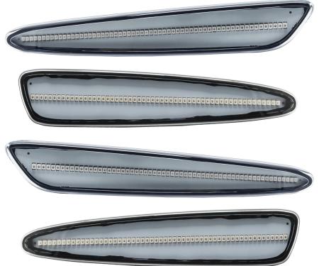 Oracle Lighting Concept Sidemarker Set, Clear, No Paint 3150-019