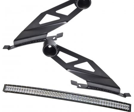 Oracle Lighting Curved 50 in. White LED Light Bar with Brackets 2155-504