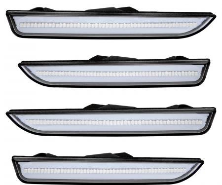 Oracle Lighting Concept Sidemarker Set, Clear, No Paint 9700-019