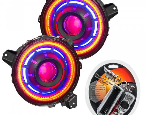 Oracle Lighting Oculus ColorSHIFT Bi-LED Projector Headlights 5839-330