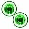 Oracle Lighting Plasma Fog Lights, Green 7095-054