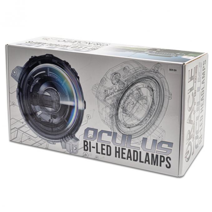 Oracle Lighting Lighting Oculus Bi-LED Projector Headlights, 5500K 5839-504-PSC