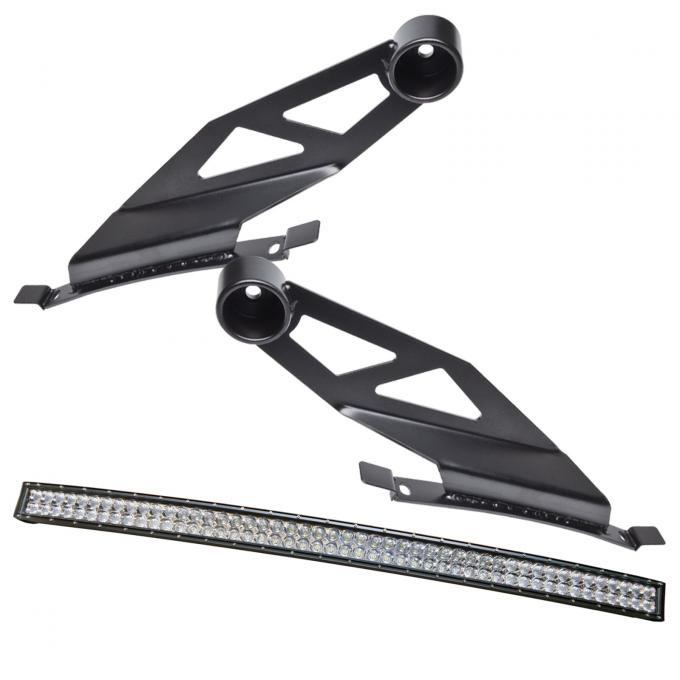 Oracle Lighting Curved 50 in. White LED Light Bar with Brackets 2155-504