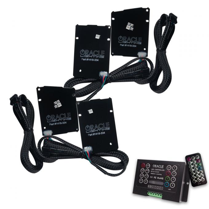 Oracle Lighting 2019-2021 Chevrolet Camaro LS/LT ColorSHIFT RGB+A Headlight DRL Upgrade Kit 1418-333