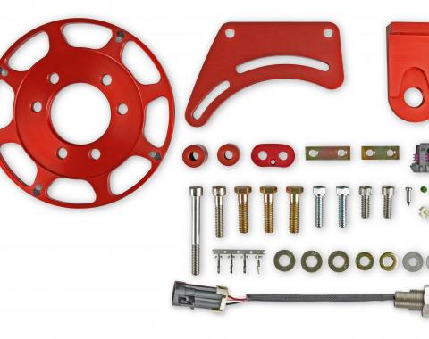 MSD Crank Trigger Wheel Kit, Flying Magnet, Hall-Effect, 7 In. 8647