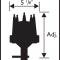MSD Flathead Ford Ready-to-Run Distributor for '49-'53 8573