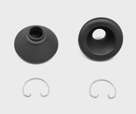Detroit Muscle Technologies Mopar A B E Body 60-80 Torsion Bar Boots and STAINLESS Clips CHR2071173-CLIPS
