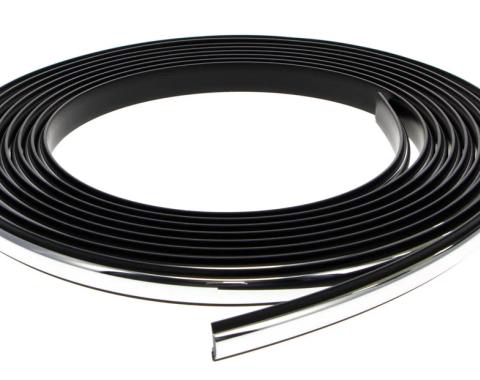 AMD Windshield Gasket Lockstrip, Chrome, 77-79 Ford Truck 78-79 Bronco X385-4577-C