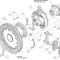 Wilwood Brakes AERO4 Big Brake Rear Parking Brake Kit 140-10944-DR