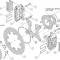 Wilwood Brakes Dynapro Dual SA Lug Drive Dynamic Rear Drag Brake Kit 140-12555-DN