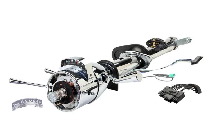 Classic Performance 1967-72 Chevy Truck CPP Premium Chrome Shortened Column Shift Deluxe Tilt Column DC-6772-SC1.5