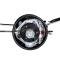 Classic Performance CPP Premium Deluxe Tilt Column for CPP Premium 1957 Tri-Five Floor Shift, Black DC-57-SB