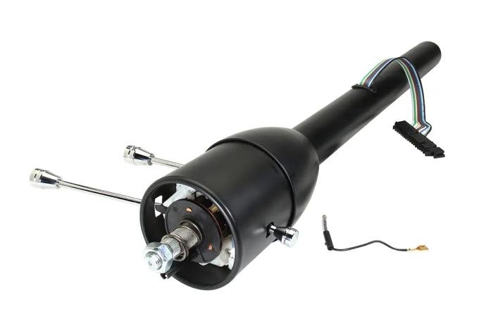 Classic Performance CPP Premium Deluxe Tilt Column for CPP Premium 1955-56 Tri-Five Column Shift, Black DC-5556-FB