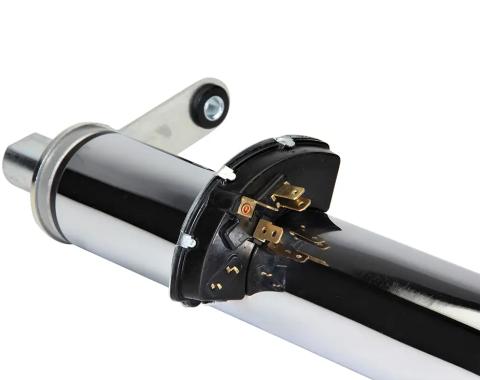 Classic Performance CPP Premium Deluxe Tilt Column for CPP Premium 1955-56 Tri-Five Floor Shift, Chrome DC-5556-SC