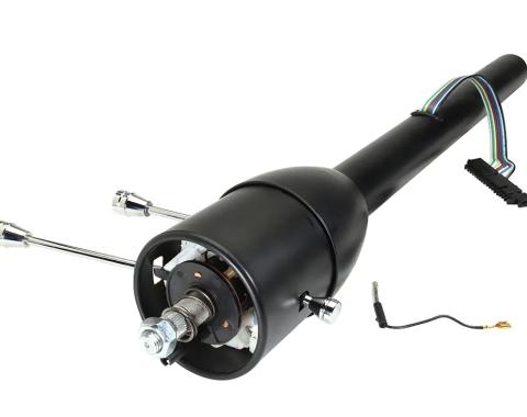 Classic Performance CPP Premium Deluxe Tilt Column for CPP Premium 1955-56 Tri-Five Column Shift, Black DC-5556-FB