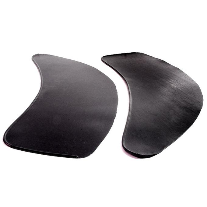 Metro Moulded Parts 1950 Chevrolet Gravel Shields. Molded Flat without Metal Backing Plates FS 42