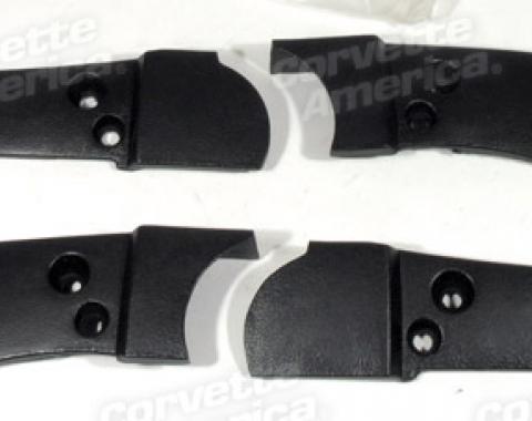 Corvette America 1978-1982 Chevrolet Corvette Seat Hinge Covers 4 Piece Set