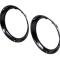AMD Headlight Bezels, Primer, LH/RH Pair, 66-70 Bronco 145-4666-P