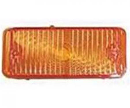 Chevy Truck Parking Light, Turn Signal Lens, Amber, Left, 1967-1968