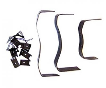 Nova Console Mounting Bracket Kit, for Cars with Manual Transmission, 1966-1967