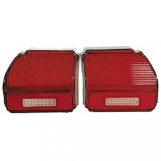 Chevelle Taillight Lenses, Except Wagon, 1969