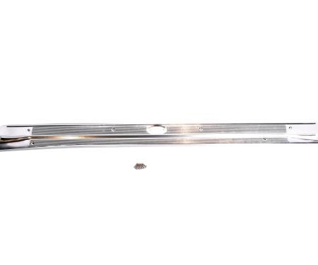 Redline Restomotive® 1968-1979 Chevrolet Chevy II / Nova 2 Door Left Sill Plate without Fisher Emblem