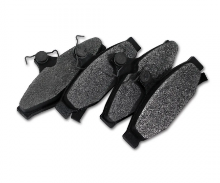 Corvette Brake Pads, Rear Axle Set, Semi-Metallic, 1984-1987