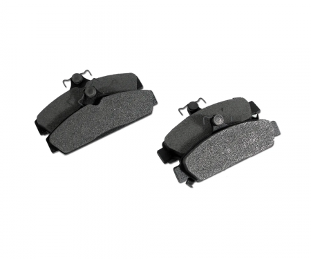 Corvette Brake Pads, Front Axle Set, Semi-Metallic, 1984-1987