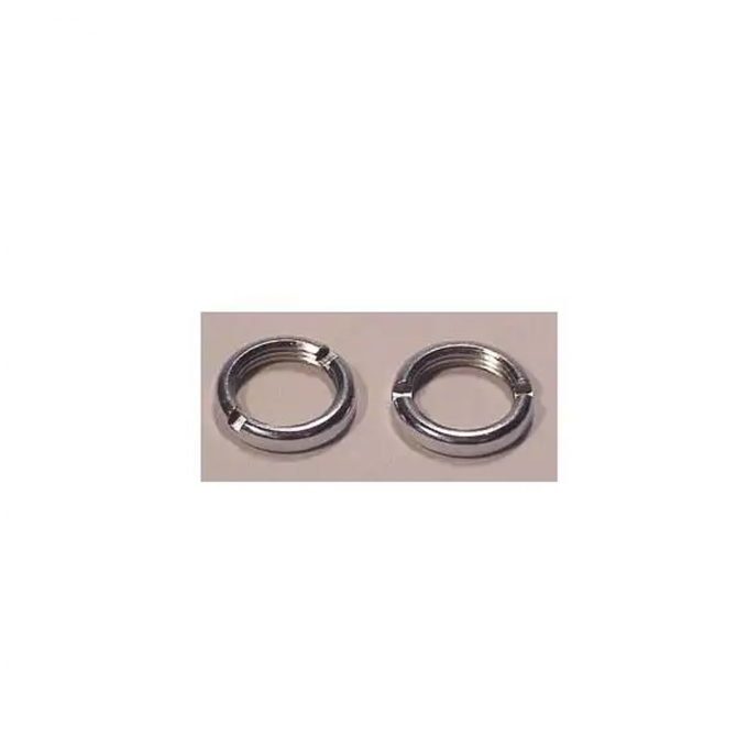 Corvette Windshield Wiper Bezel Nuts, 1953-1962