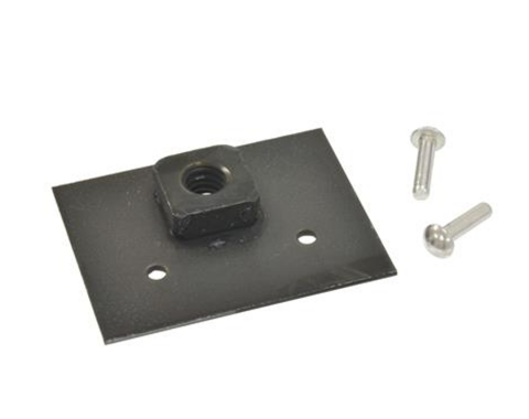 Corvette Horn Mount Nut Plate With Rivets, 1956-1962